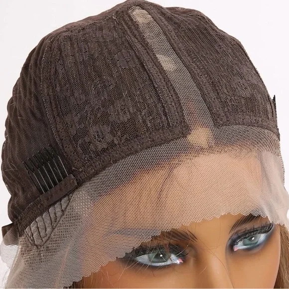 Ombre Dirty Blonde T Part Lace Front Wigs
